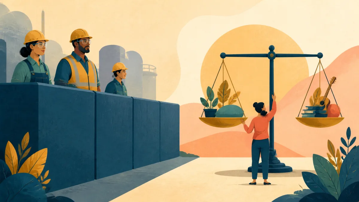 A solid safety barrier stands apart from an optional balance of competing choices