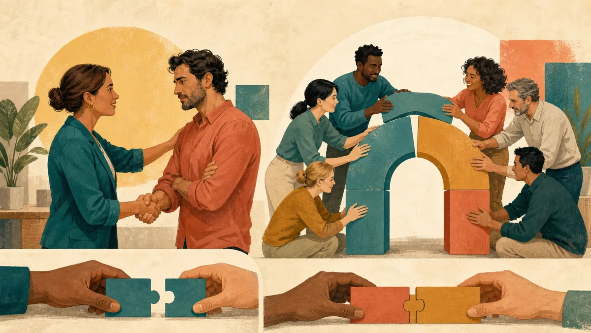 One professional restores goodwill while teams and paired pieces are brought back together