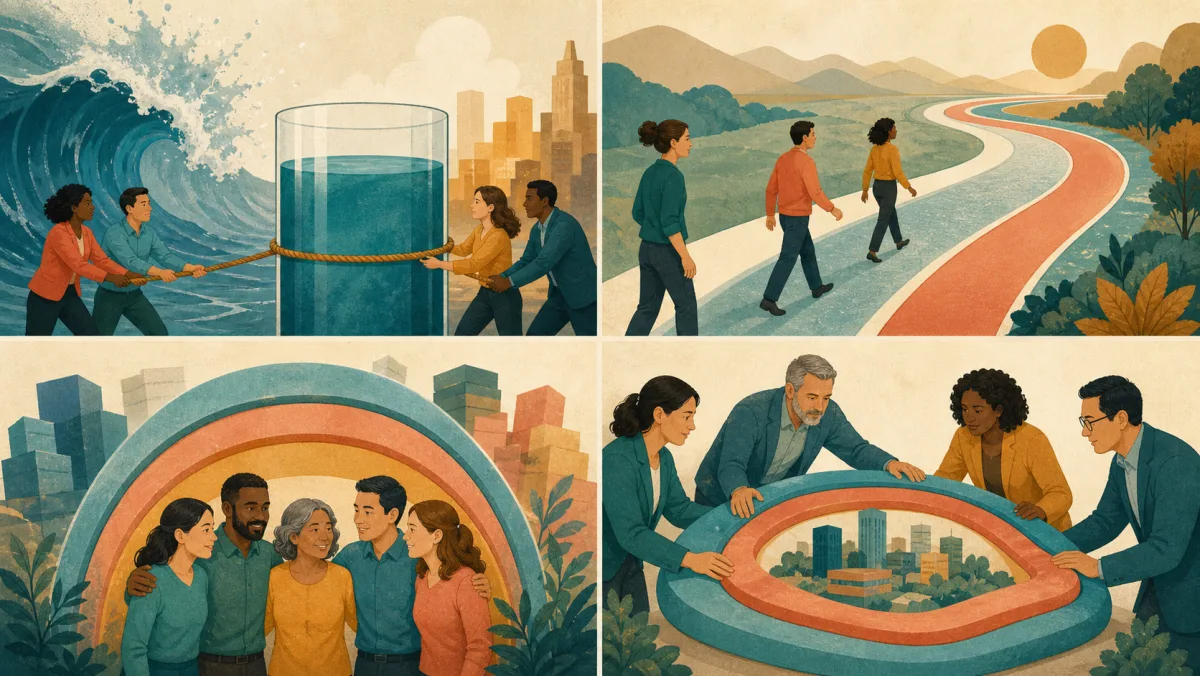 Financial and planning protections absorb shocks around revenue, schedules, teams, and vulnerable plans