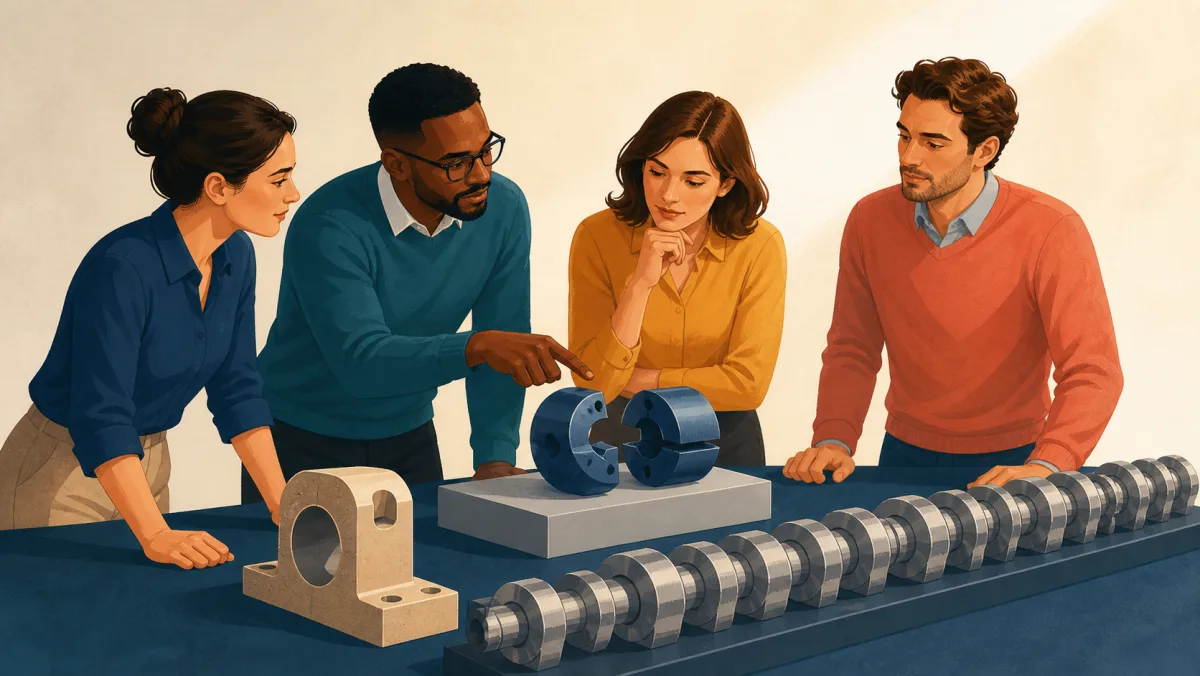 A team compares a split proposed coupling with a long consistent stream of evidence components
