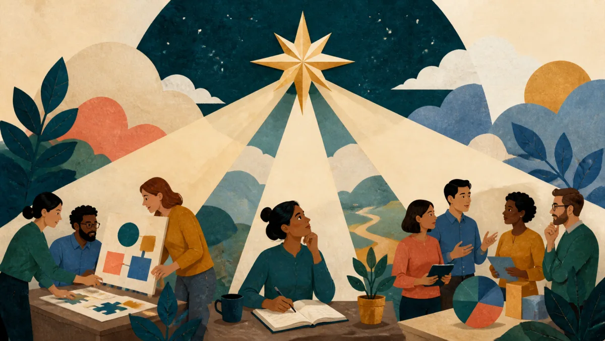 One steady star guiding product alignment, personal direction, and cross-functional decisions